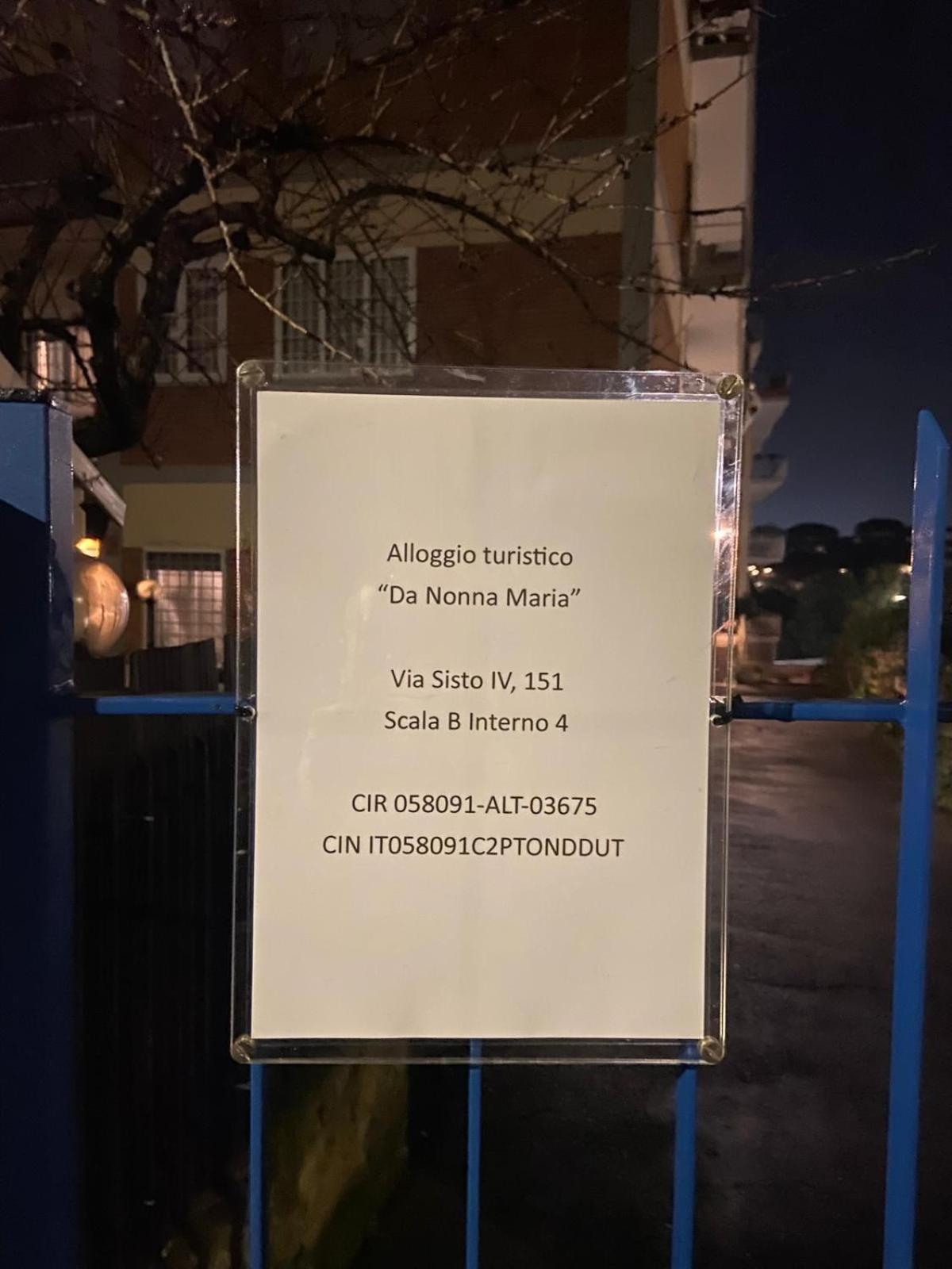 Appartamento Da Nonna Maria Roma Esterno foto